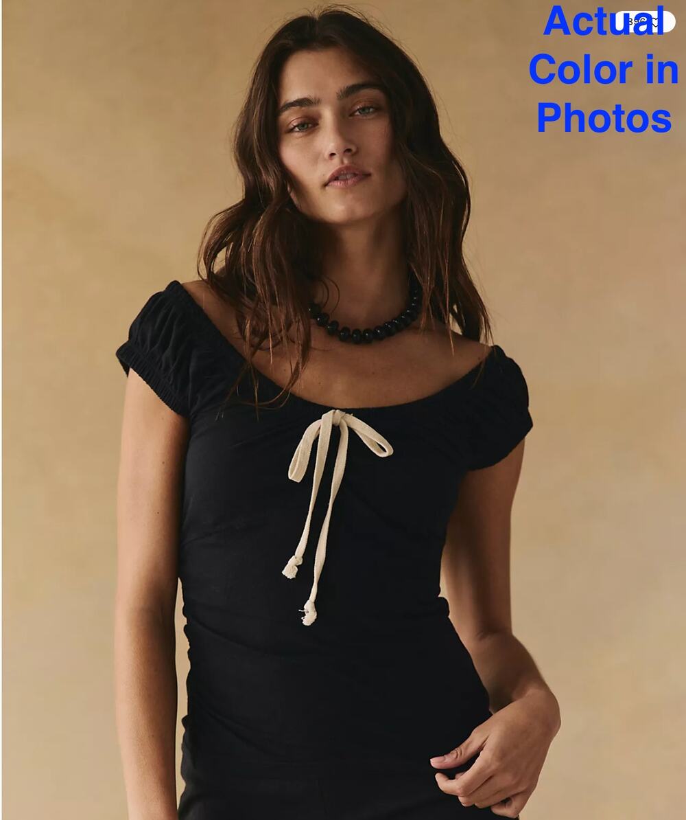 NWT Free People Dovie Top | Daffodil | Size M